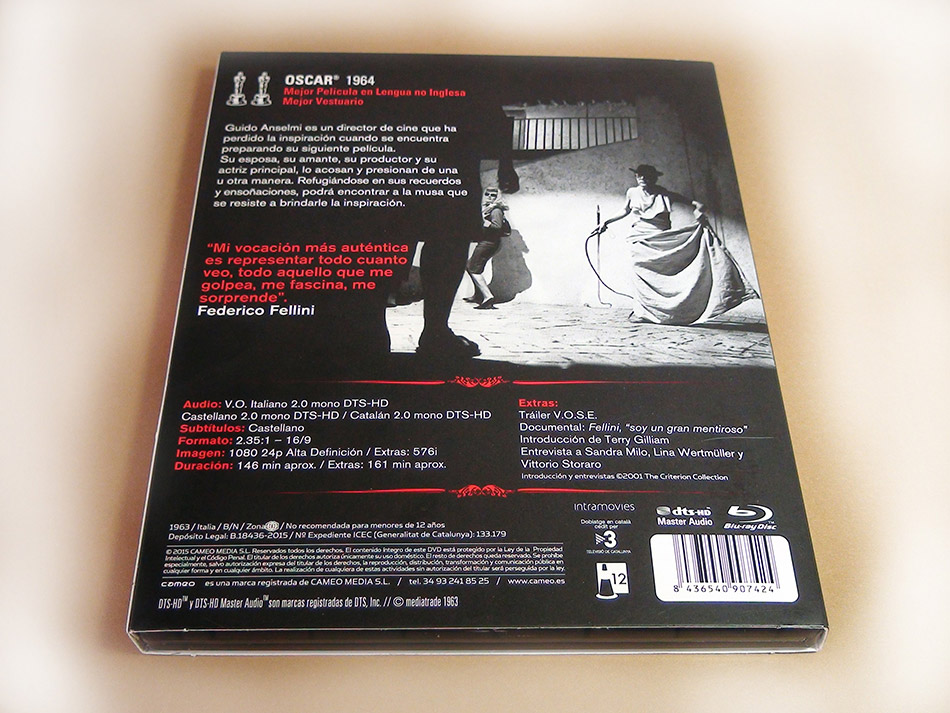 Fotografías de Fellini, ocho y medio (8½) en Blu-ray 5