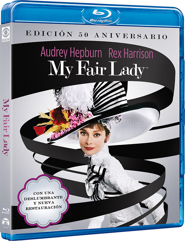 Desvelada la carátula del Blu-ray de My Fair Lady - Edición 50º Aniversario Restaurada