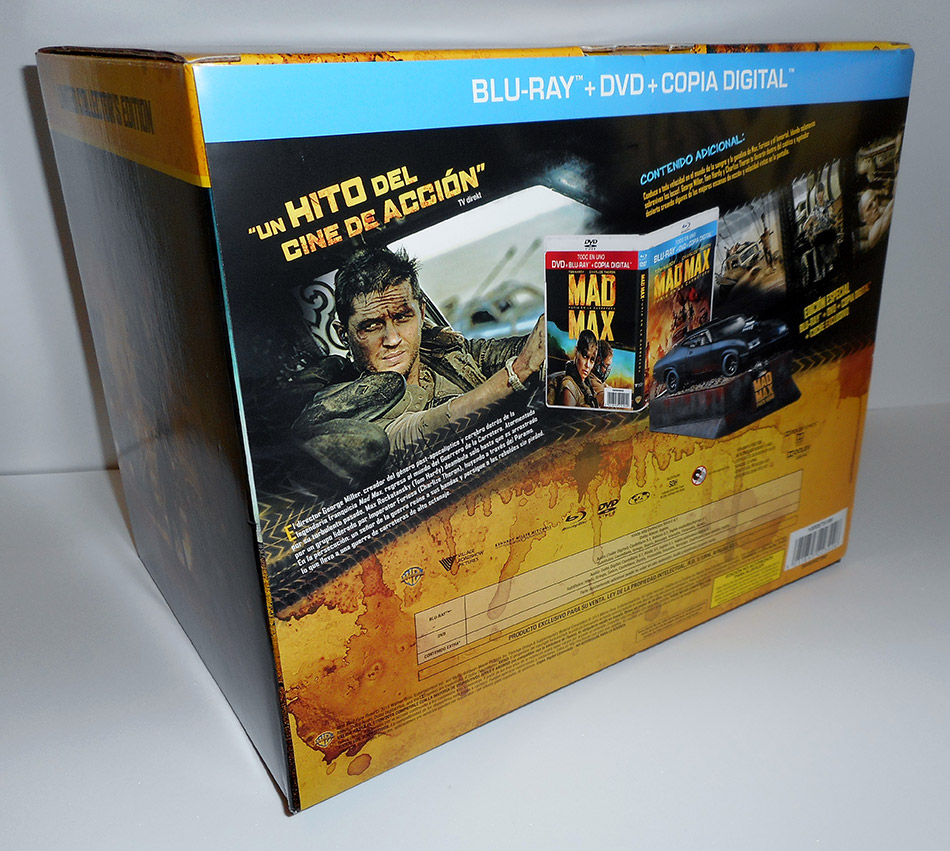 Fotografías de la edición coche de Mad Max: Furia en la Carretera en Blu-ray 6
