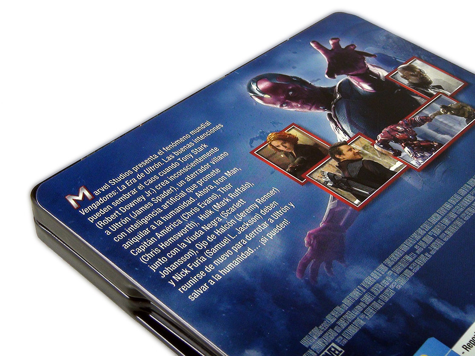 Fotografías del Steelbook de Vengadores: La Era de Ultrón en Blu-ray 6