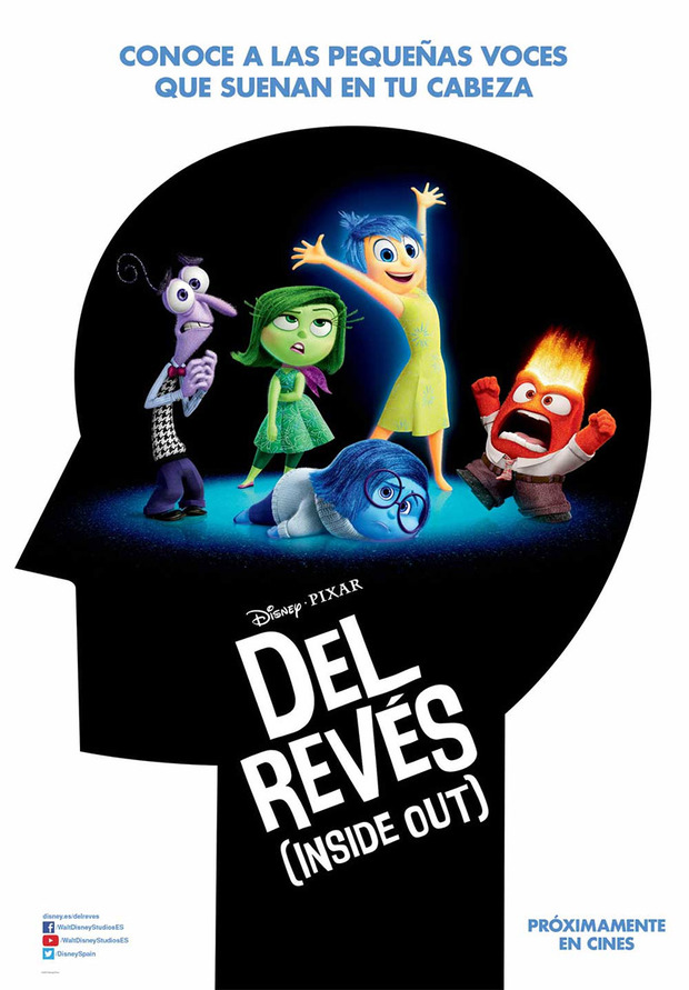Fecha de salida oficial para Del Revés (Inside Out) en Blu-ray