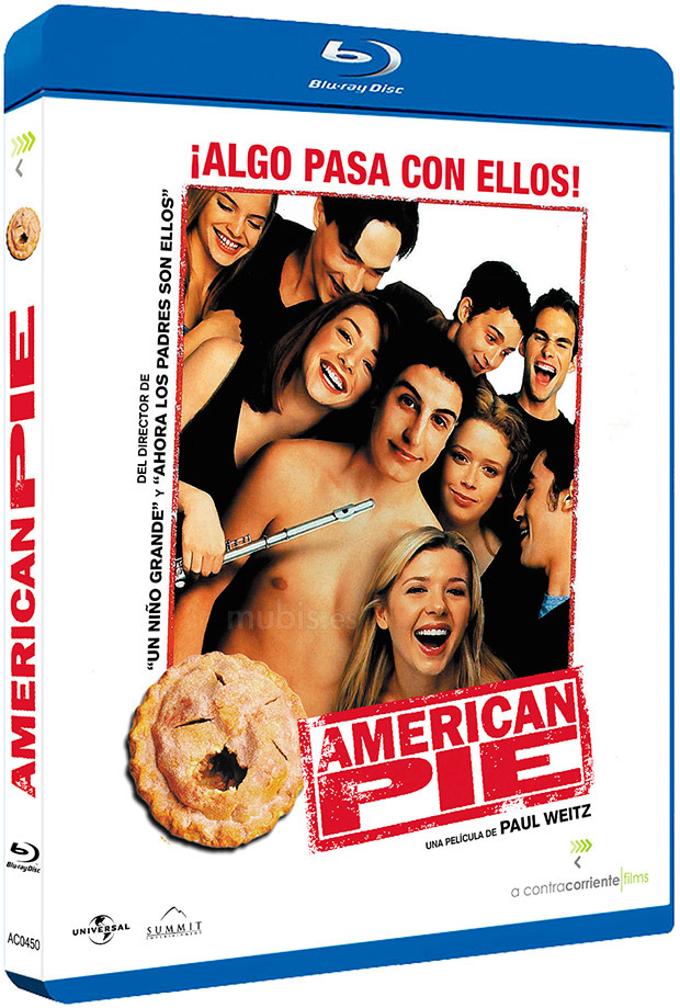 Carátula en plano de American Pie en Blu-ray 1