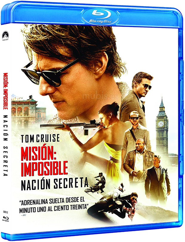 Más información de Misión Imposible: Nación Secreta en Blu-ray 1