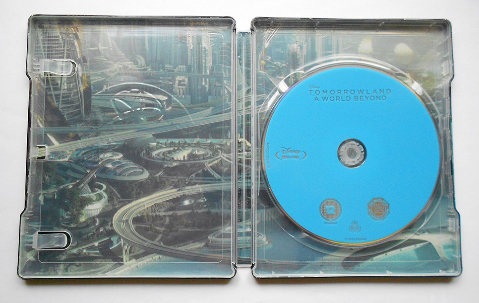 Fotografías del Steelbook de Tomorrowland en Blu-ray (UK) 9