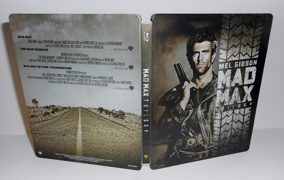 Fotografías del Steelbook de la Trilogía Mad Max en Blu-ray 7