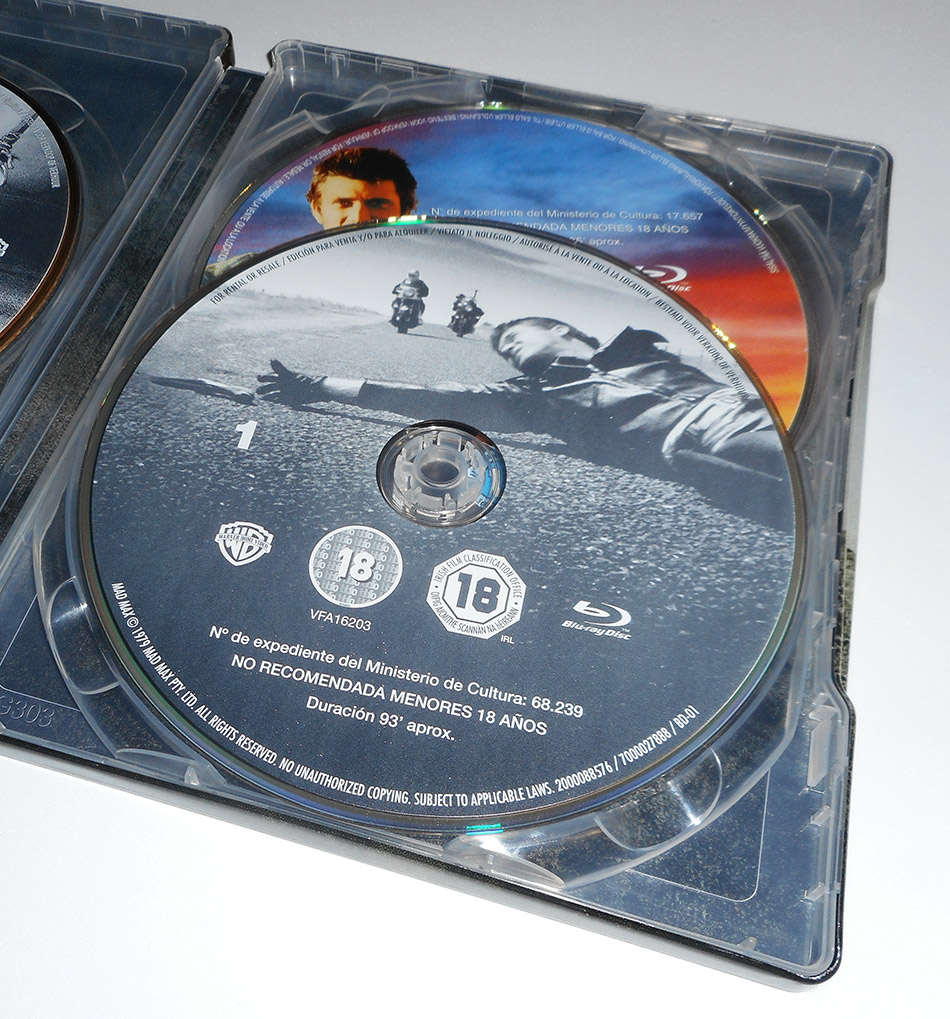 Fotografías del Steelbook de la Trilogía Mad Max en Blu-ray 8