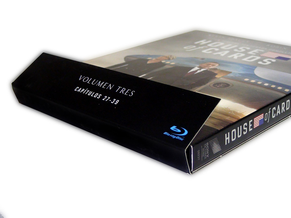 Fotografías de la tercera temporada de House of Cards en Blu-ray 2