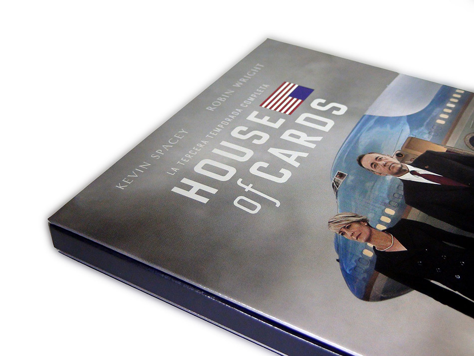 Fotografías de la tercera temporada de House of Cards en Blu-ray