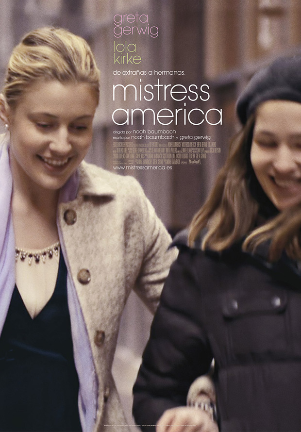 Tráiler y póster de Mistress America con Greta Gerwig 2
