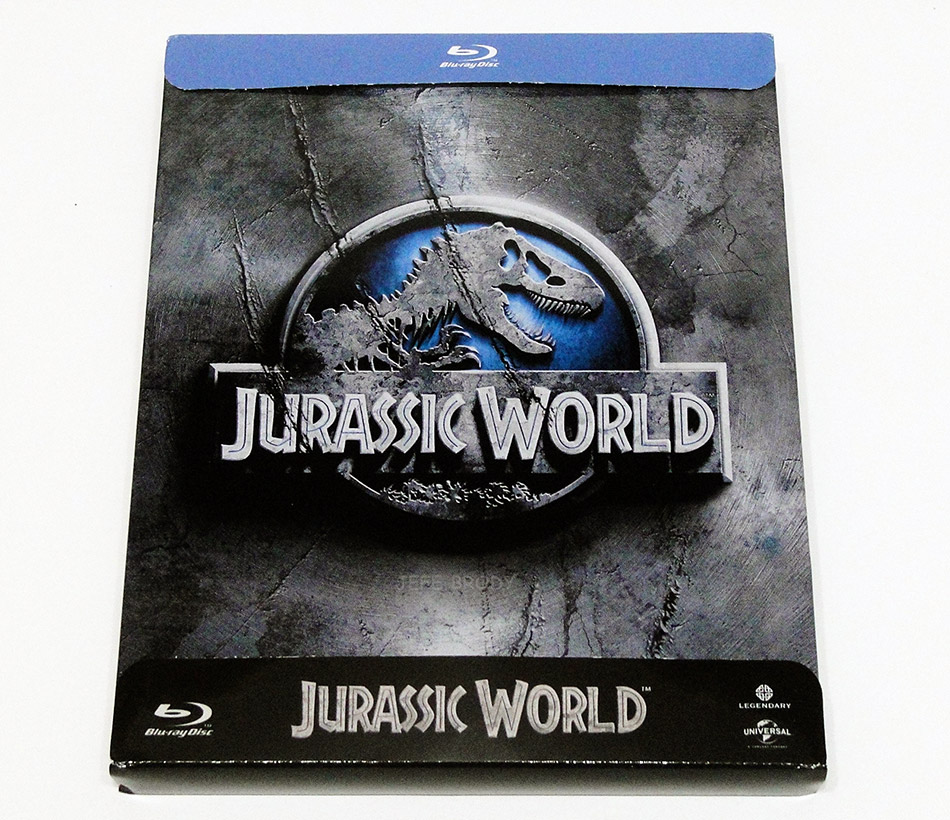 Fotografías del Steelbook de Jurassic World en Blu-ray 1