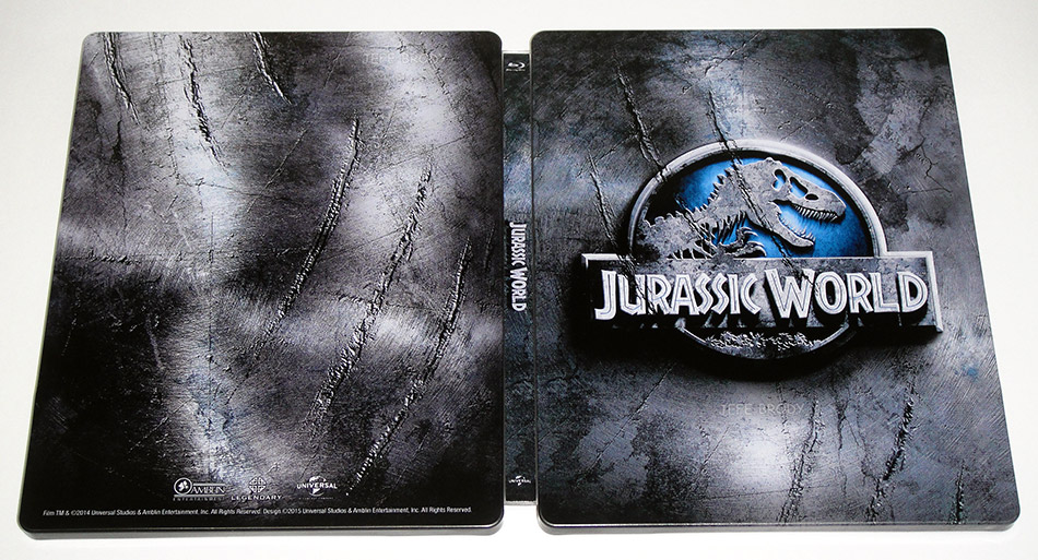 Fotografías del Steelbook de Jurassic World en Blu-ray 9