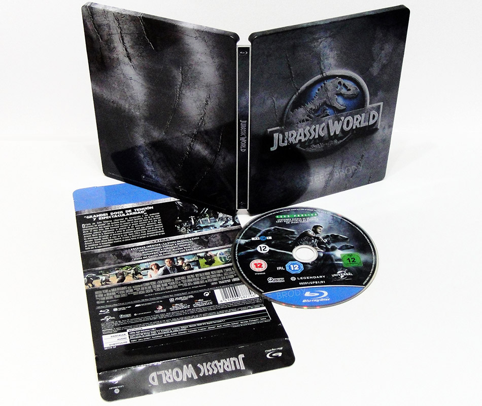Fotografías del Steelbook de Jurassic World en Blu-ray 14