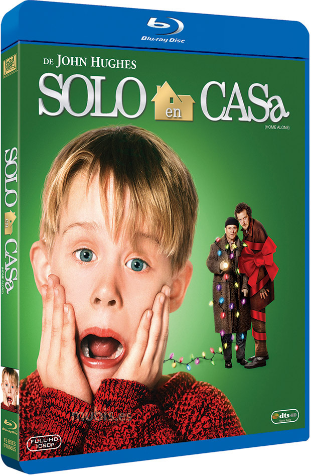 Carátula en plano de Solo en Casa - Edición 25º Aniversario en Blu-ray 1