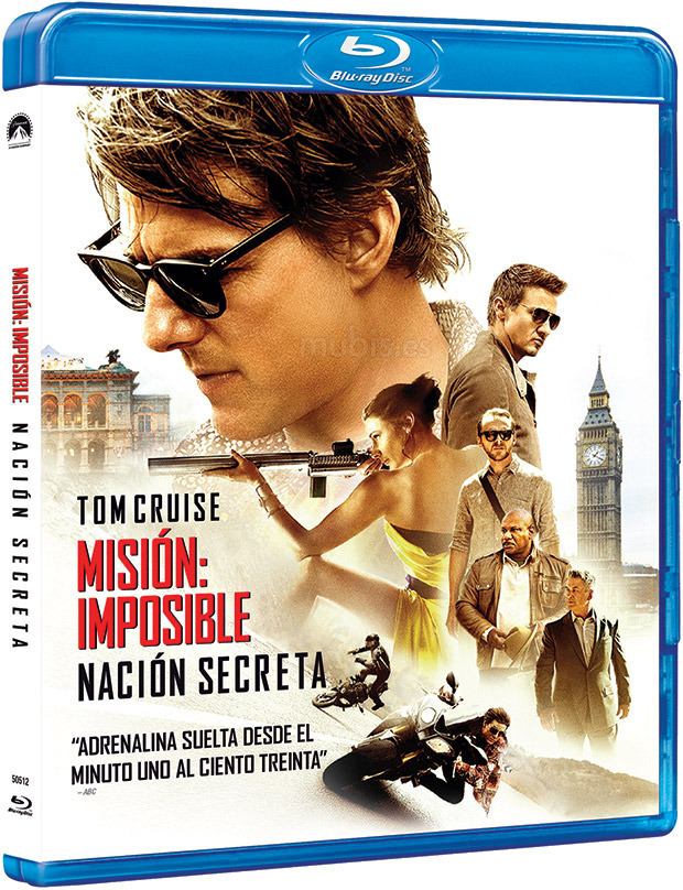 Detalles del Blu-ray de Misión Imposible: Nación Secreta 1