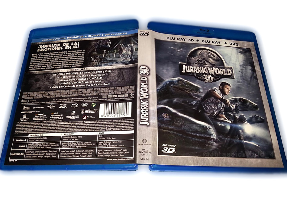 Fotografías de Jurassic World en Blu-ray 3D 12