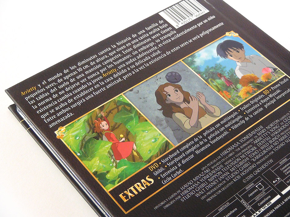 Fotografías de la edición Deluxe de Arrietty y el Mundo de los Diminutos en Blu-ray 6