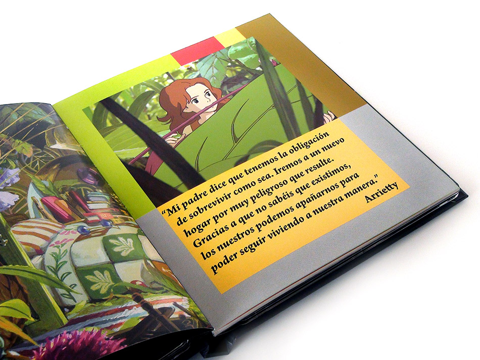 Fotografías de la edición Deluxe de Arrietty y el Mundo de los Diminutos en Blu-ray 8