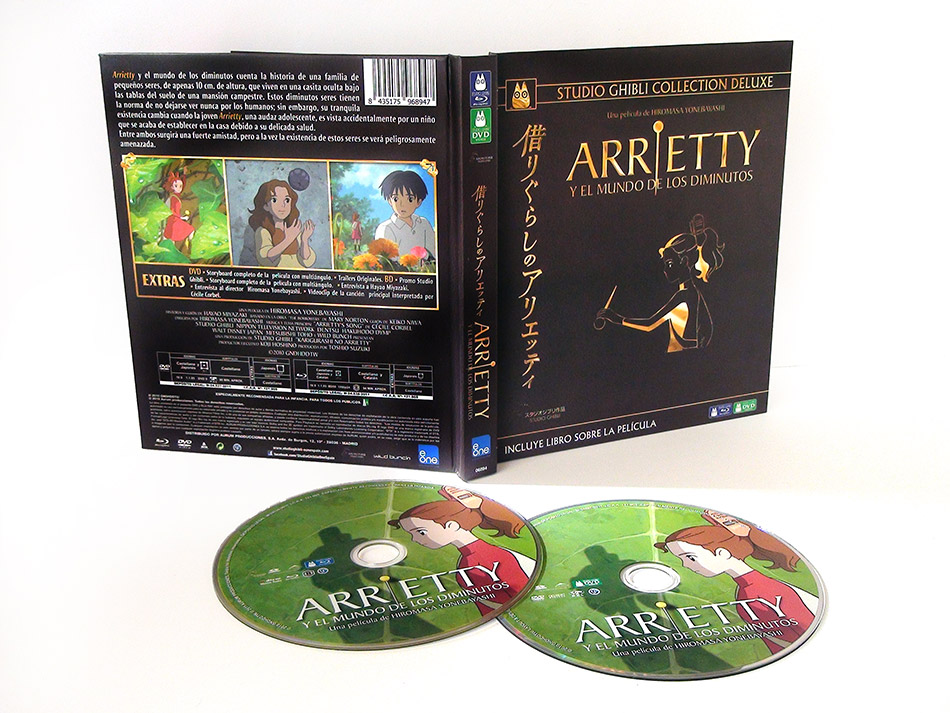 Fotografías de la edición Deluxe de Arrietty y el Mundo de los Diminutos en Blu-ray 12