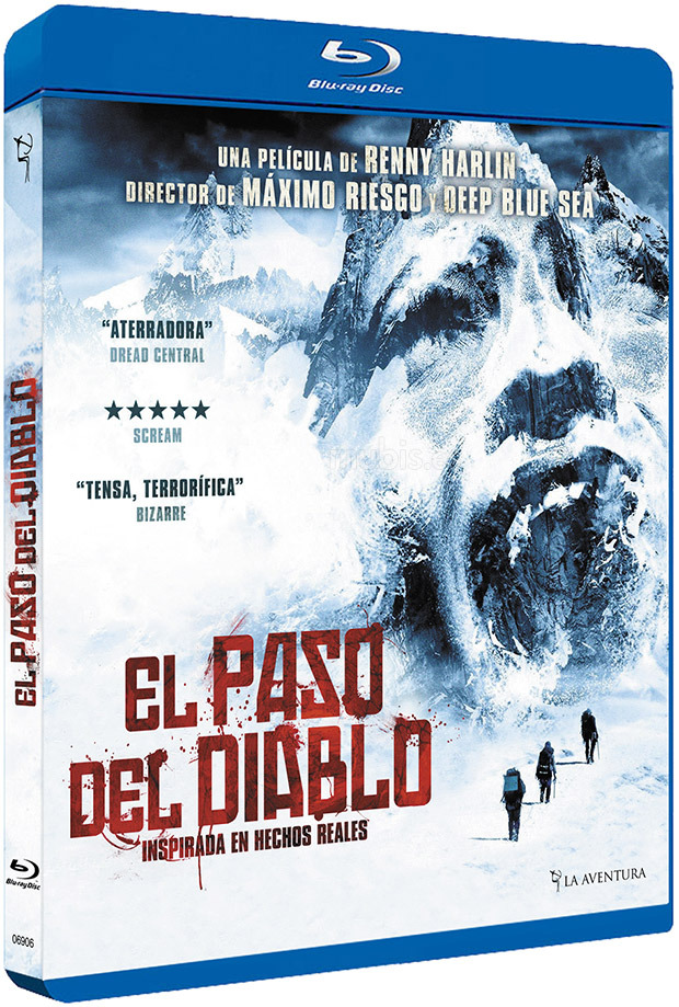 Carátula y contenidos del Blu-ray de El Paso del Diablo