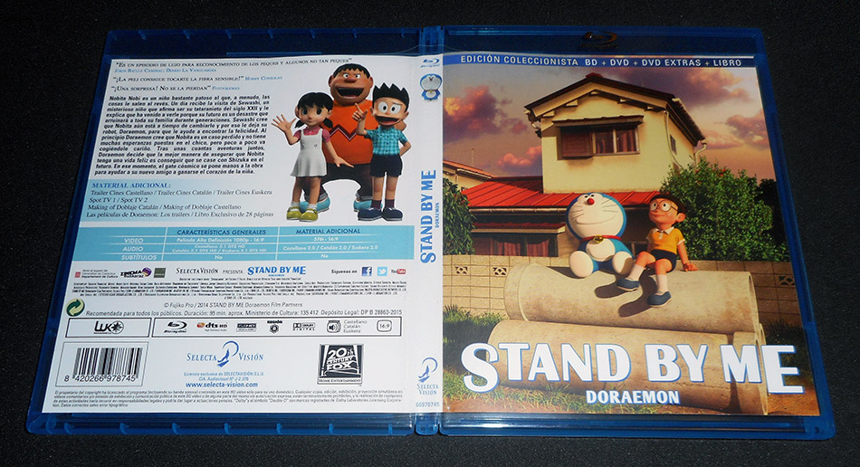 Fotografías de la edición coleccionista de Stand by Me Doraemon 10
