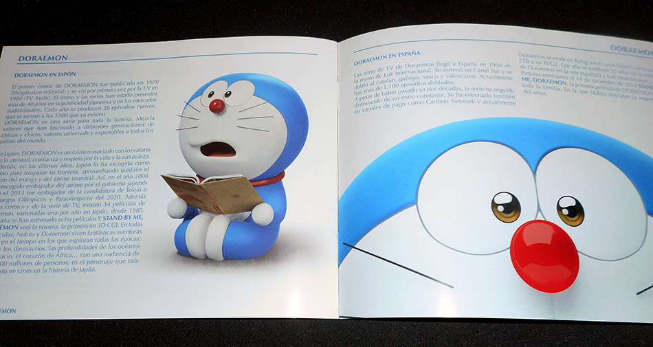 Fotografías de la edición coleccionista de Stand by Me Doraemon 15