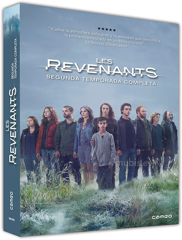 Diseño de la carátula de Les Revenants - Segunda Temporada en Blu-ray 1