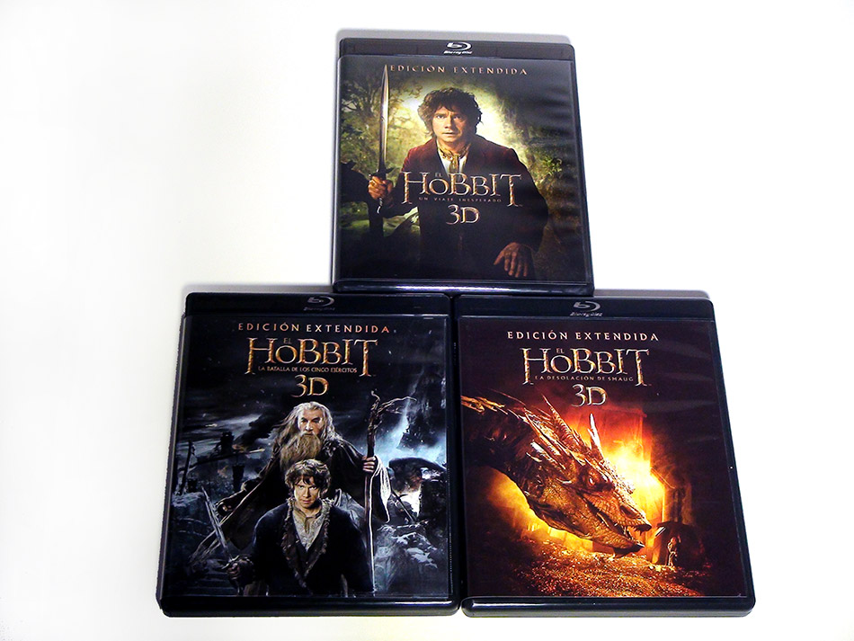 Fotografías de la Trilogía extendida de El Hobbit en Blu-ray 3D 15