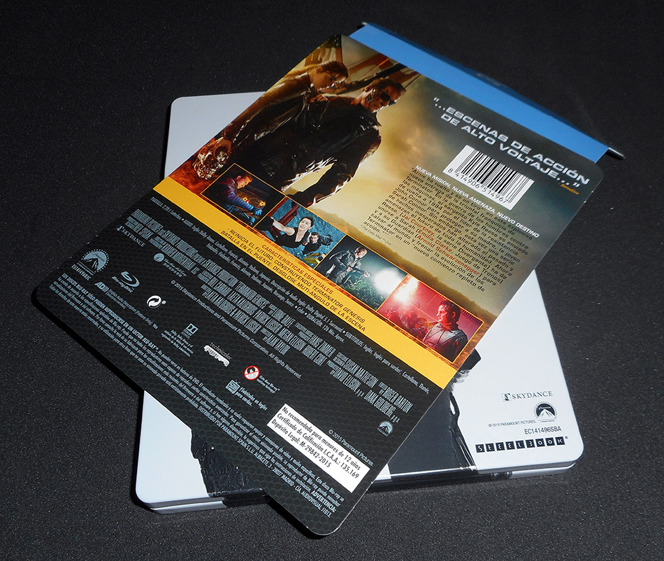 Fotografías del Steelbook de Terminator: Génesis en Blu-ray 7