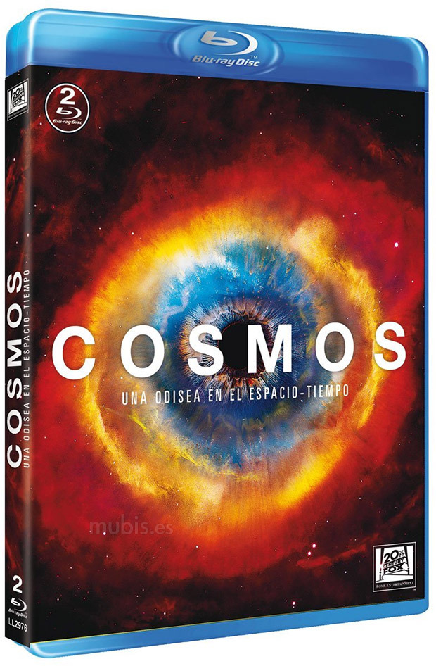 Diseño de la carátula de Cosmos: Una Odisea en el Espacio-Tiempo en Blu-ray 1