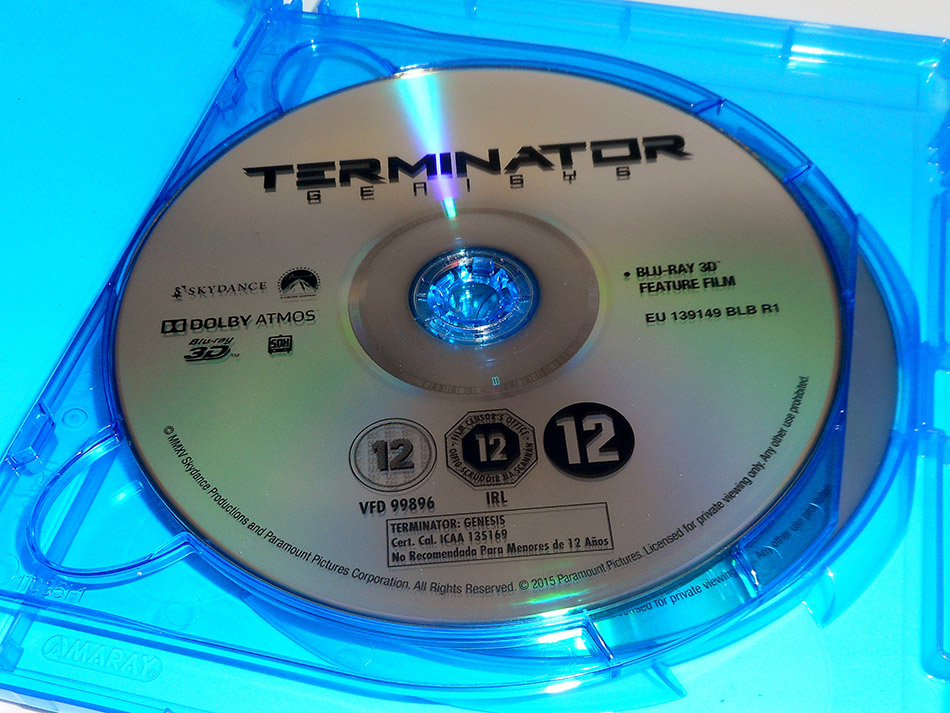 Fotografías de la edición Calavera de Terminator: Génesis en Blu-ray 12