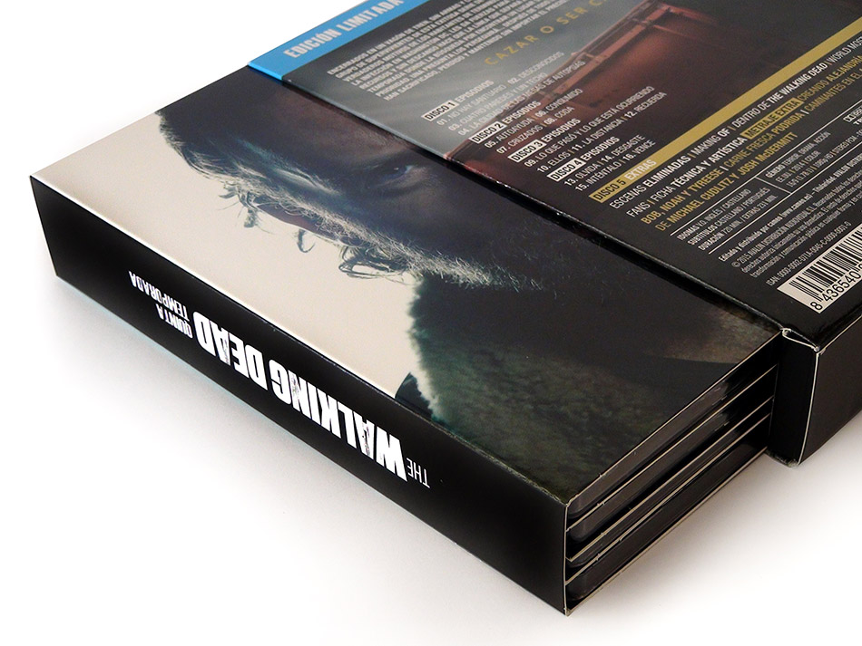 Fotografías de la edición coleccionista de The Walking Dead 5ª temporada Blu-ray 21