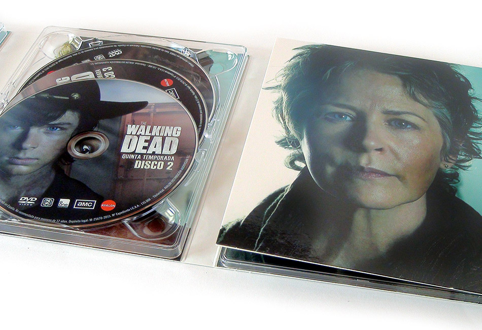 Fotografías de la edición coleccionista de The Walking Dead 5ª temporada Blu-ray 25