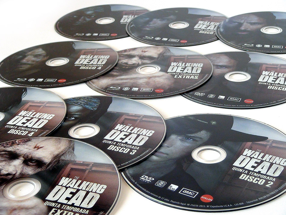 Fotografías de la edición coleccionista de The Walking Dead 5ª temporada Blu-ray 30