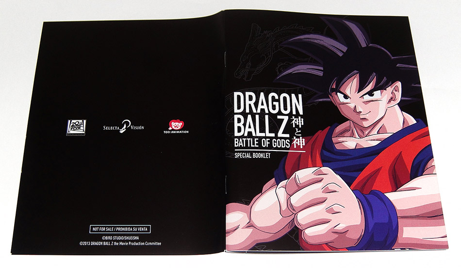 Fotografías de la edición extendida de Dragon Ball Z: Battle of Gods Blu-ray  21
