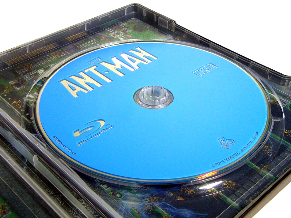 Fotografías del Steelbook de Ant-Man en Blu-ray 15