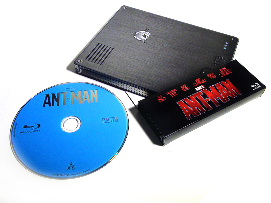 Fotografías del Steelbook de Ant-Man en Blu-ray 18