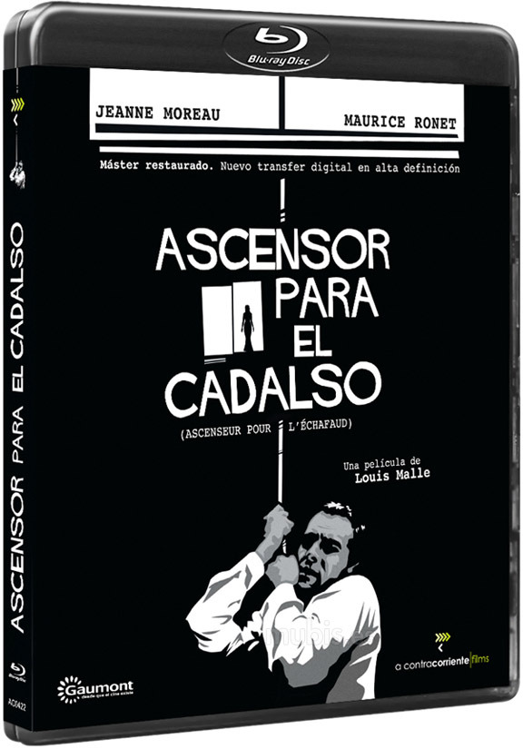 Diseño de la carátula de Ascensor para el Cadalso en Blu-ray 1
