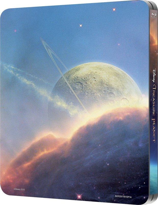Steelbook exclusivo de Zavvi de El Planeta del Tesoro en Blu-ray 3
