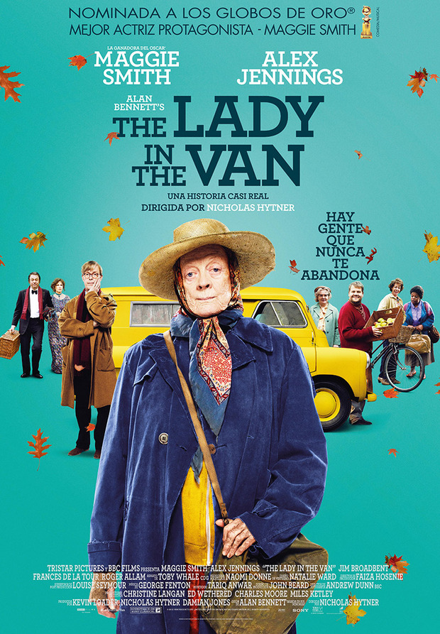 Tráiler y póster de The Lady in the Van con Maggie Smith