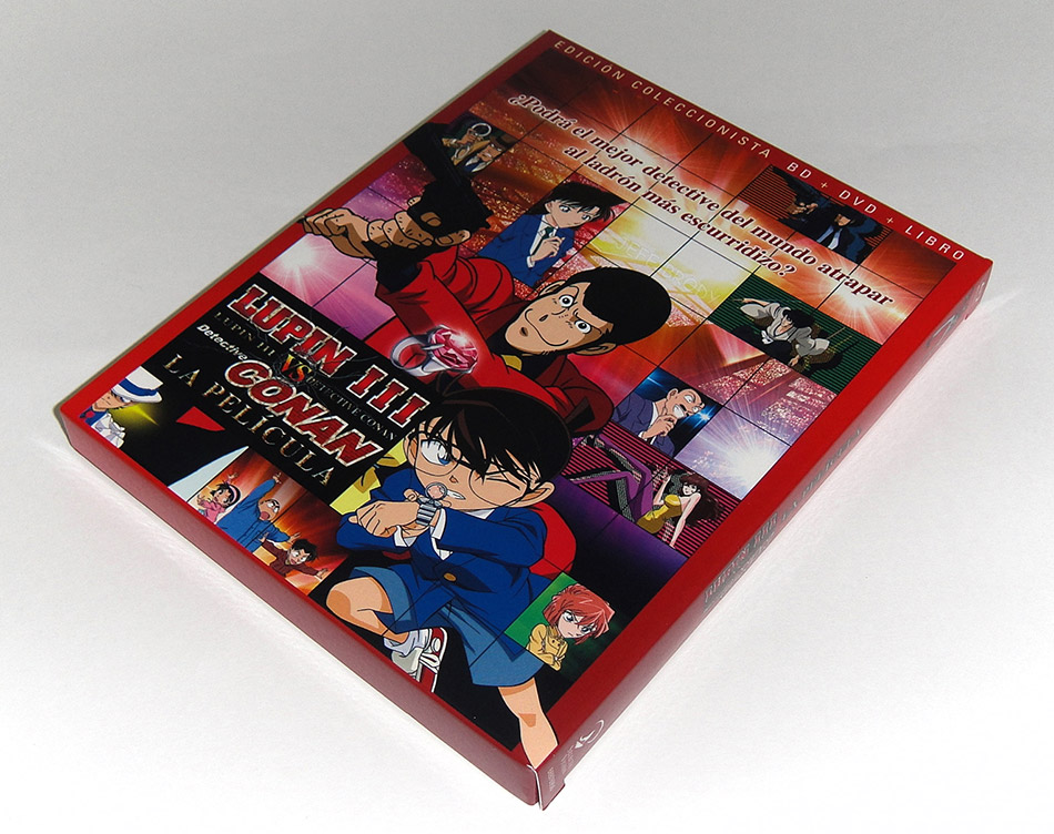 Fotografías de la ed. coleccionista de Lupin III vs. Detective Conan en Blu-ray 4