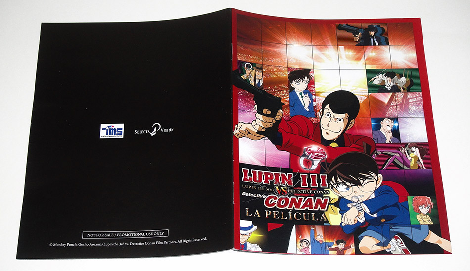 Fotografías de la ed. coleccionista de Lupin III vs. Detective Conan en Blu-ray 12