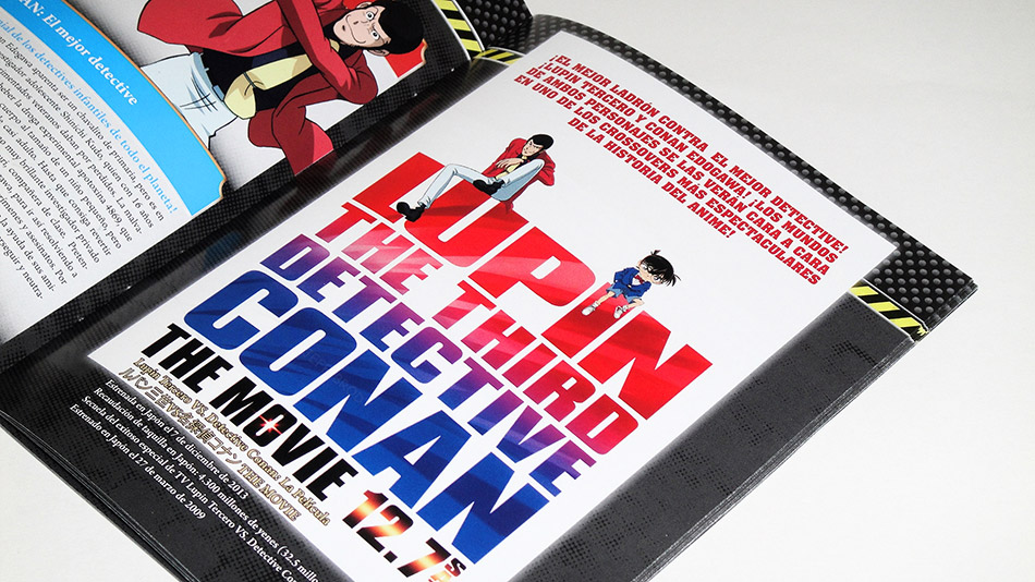 Fotografías de la ed. coleccionista de Lupin III vs. Detective Conan en Blu-ray 13