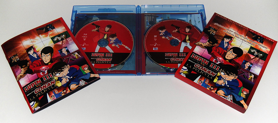 Fotografías de la ed. coleccionista de Lupin III vs. Detective Conan en Blu-ray 17