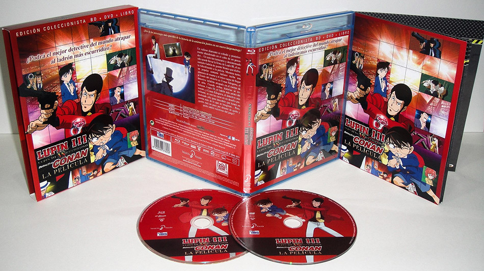 Fotografías de la ed. coleccionista de Lupin III vs. Detective Conan en Blu-ray 18