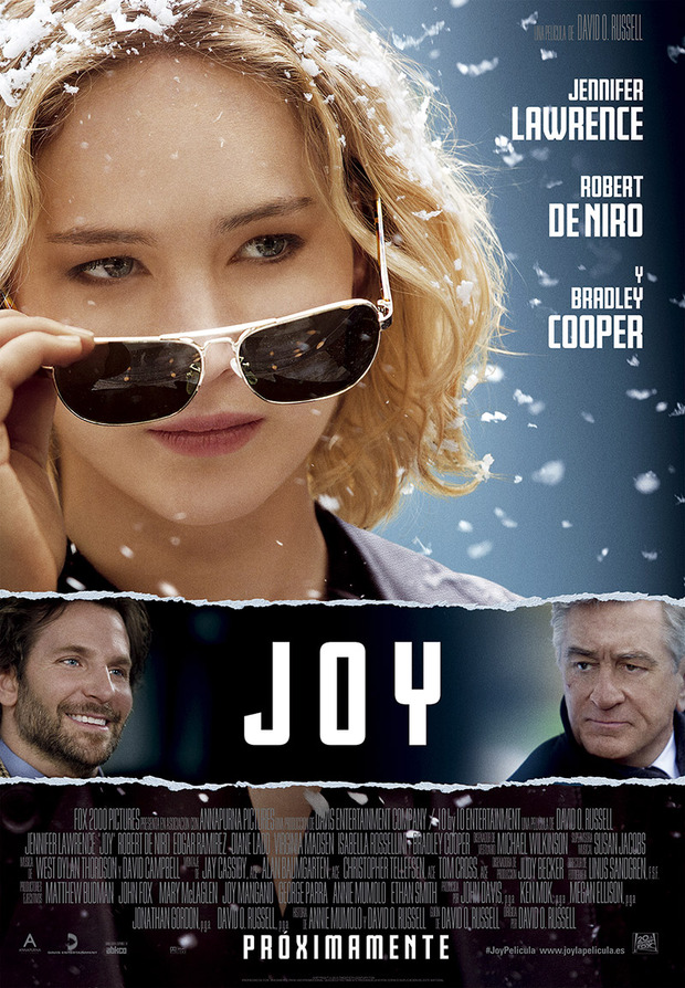 Tráiler final de Joy, protagonizada por Jennifer Lawrence
