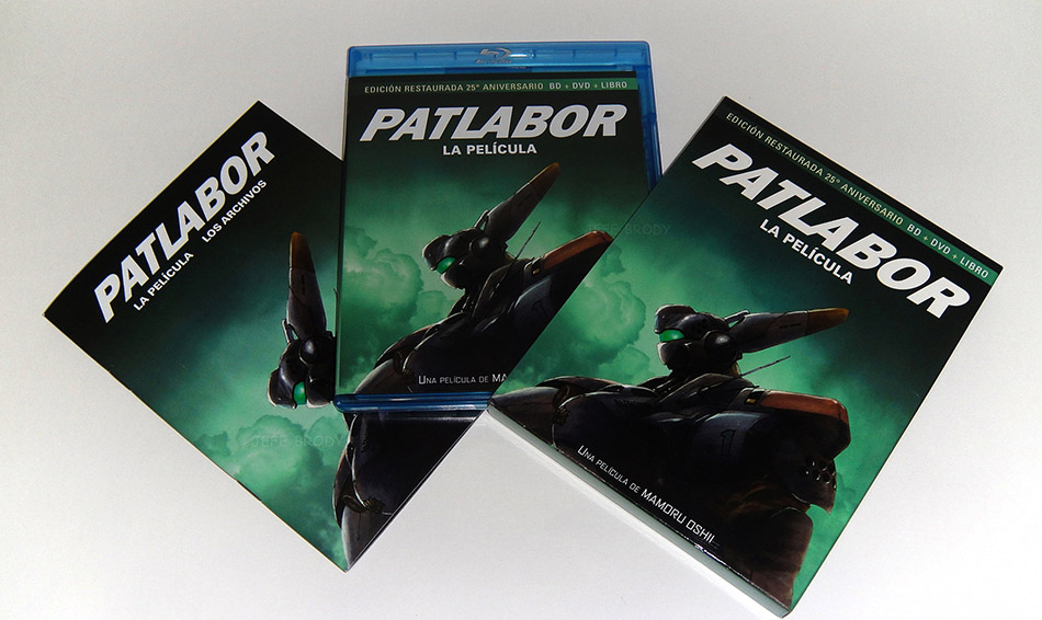 Fotografías de la edición 25º aniversario de Patlabor en Blu-ray 10
