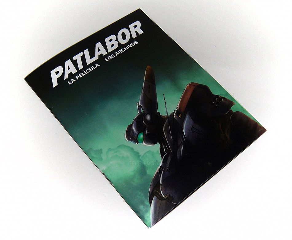 Fotografías de la edición 25º aniversario de Patlabor en Blu-ray 11