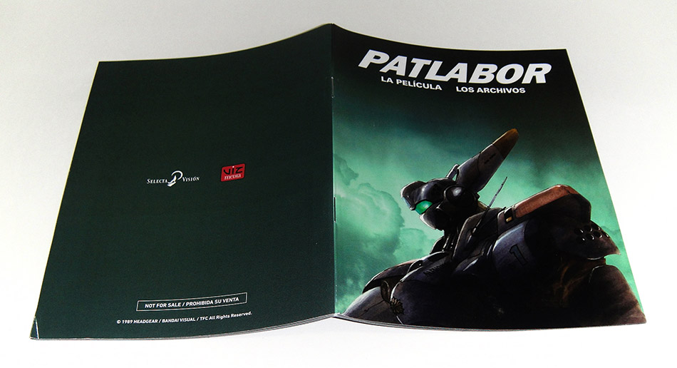 Fotografías de la edición 25º aniversario de Patlabor en Blu-ray 15