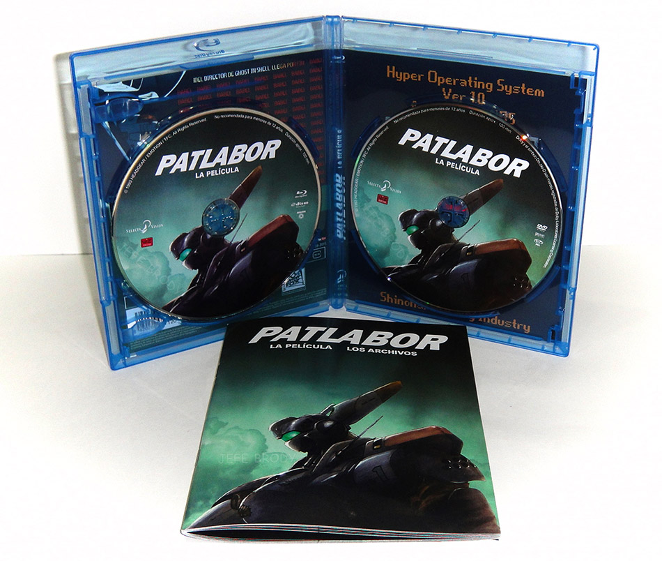 Fotografías de la edición 25º aniversario de Patlabor en Blu-ray 19