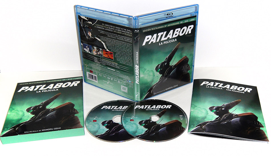 Fotografías de la edición 25º aniversario de Patlabor en Blu-ray 20
